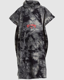 0 Billa - Toalla con capucha para cambiarse para Chicos Gris F4BR98BIF2 Billabong