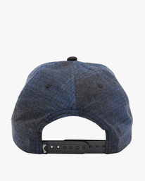 1 Stacked Up - Snapback Cap voor Heren Blue F5CM02BIF2 Billabong