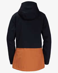 10 A/DIV Tropper Stx - Funktionelle Schneejacke für Frauen Schwarz F6JF15BIF2 Billabong