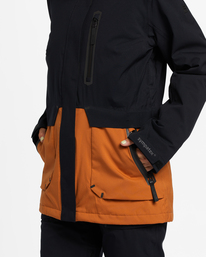6 A/DIV Tropper Stx - Funktionelle Schneejacke für Frauen Schwarz F6JF15BIF2 Billabong
