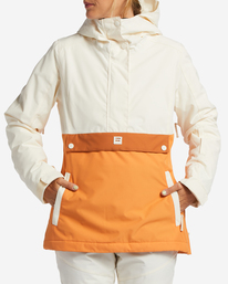 5 A/DIV Day Break - Funktionelle Schneejacke für Frauen Beige F6JF17BIF2 Billabong