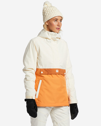 4 A/DIV Day Break - Funktionelle Schneejacke für Frauen Beige F6JF17BIF2 Billabong