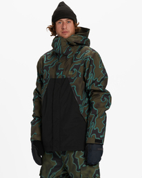 3 Expedition - Chaqueta para Nieve para Hombre Gris F6JM22BIF2 Billabong