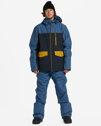 1 Outsider - Pantalón para Nieve para Hombre Azul F6PM10BIF2 Billabong