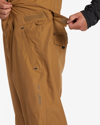 4 Northwest - Pantalón de peto para nieve para Hombre Marron F6PM13BIF2 Billabong