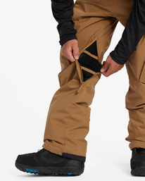 6 Transport - Pantalón para Nieve para Hombre Marron F6PM14BIF2 Billabong
