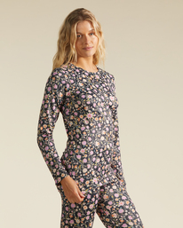 4 Warm Up - Top de Manga Larga Técnico para Mujer Negro F6SF10BIF2 Billabong