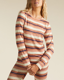 4 Warm Up - Top de Manga Larga Técnico para Mujer Azul F6SF10BIF2 Billabong