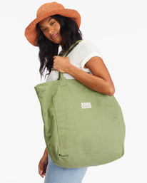 4 Along The Way - Tote Bag Unisexe Vert F9BG17BIF2 Billabong