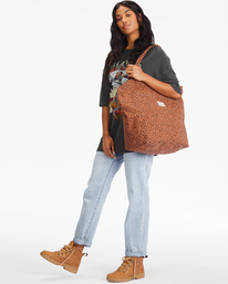 4 Along The Way - Tote Bag Unisexe Beige F9BG17BIF2 Billabong