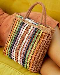 0 Salty Blonde What's Ur Handle - Shopper Braun F9BG20BIF2 Billabong