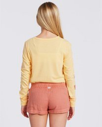 1 Mad For You Elastic Waist Shorts Red G203JMAD Billabong