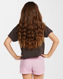 2 Mad For You Elastic Waist Shorts Pink G203JMAD Billabong
