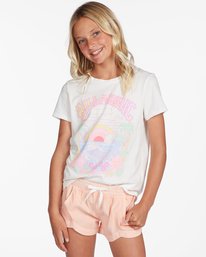 0 Mad For You Elastic Waist Shorts Pink G203JMAD Billabong