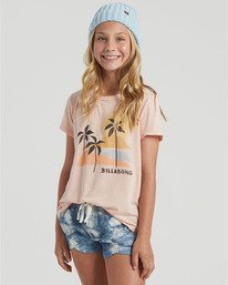 2 Mad For You Elastic Waist Shorts Blue G203JMAD Billabong