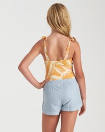 2 Mad For You Elastic Waist Shorts Blue G203JMAD Billabong