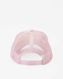 4 Girls' Pitstop Jr Trucker Hat Pink GAHTHPIT Billabong