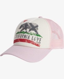 4 Girls' Pitstop Jr Trucker Hat Multicolor GAHTHPIT Billabong