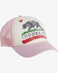 5 Girls' Pitstop Jr Trucker Hat Multicolor GAHTHPIT Billabong
