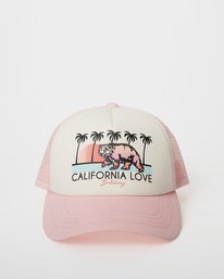 2 Girls' Pitstop Jr Trucker Hat Multicolor GAHTHPIT Billabong