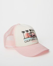 5 Girls' Pitstop Jr Trucker Hat Multicolor GAHTHPIT Billabong