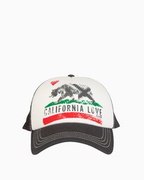 1 Girls' Pitstop Jr Trucker Hat Grey GAHTHPIT Billabong