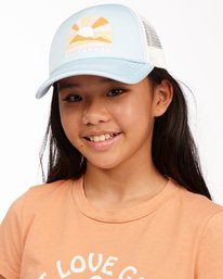 0 Girls' Ohana Trucker Hat Blue GAHWQBOH Billabong