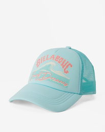 1 Girls' Ohana Trucker Hat Blue GAHWQBOH Billabong