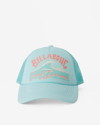 2 Girls' Ohana Trucker Hat Blue GAHWQBOH Billabong