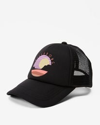 0 Girls' Ohana Trucker Hat Black GAHWQBOH Billabong