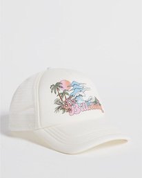 6 Girls' Ohana Trucker Hat Beige GAHWQBOH Billabong