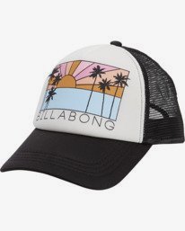 0 Girls' Ohana Trucker Hat Black GAHWQBOH Billabong
