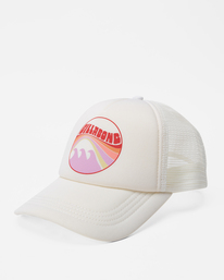 2 Girls' Ohana Trucker Hat Red GAHWQBOH Billabong