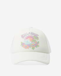 1 Girls' Ohana Trucker Hat White GAHWQBOH Billabong
