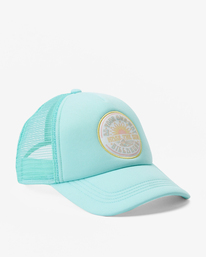 2 Girls' Ohana Trucker Hat Blue GAHWQBOH Billabong