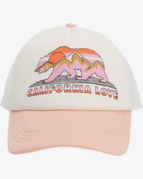 2 Girls' Ohana Trucker Hat Orange GAHWQBOH Billabong
