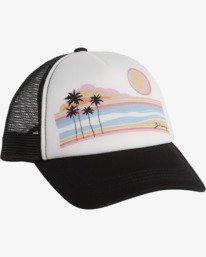 5 Girls' Ohana Trucker Hat White GAHWQBOH Billabong