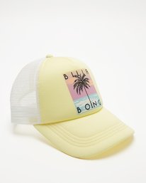 2 Girls' Ohana Trucker Hat Yellow GAHWQBOH Billabong