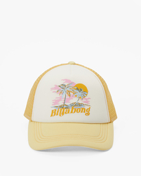 1 Girls' Ohana Trucker Hat Yellow GAHWQBOH Billabong