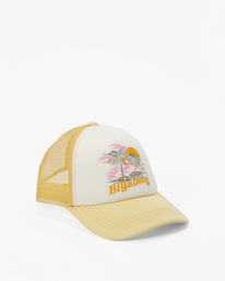 2 Girls' Ohana Trucker Hat Yellow GAHWQBOH Billabong