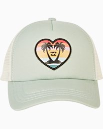 0 Girls' Ohana Trucker Hat Black GAHWQBOH Billabong