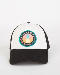 1 Girls' Ohana Trucker Hat Orange GAHWQBOH Billabong
