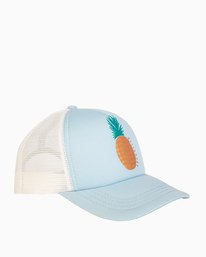 2 Girls' Ohana Trucker Hat Blue GAHWQBOH Billabong