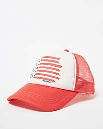 0 Girls' Ohana Trucker Hat Red GAHWQBOH Billabong