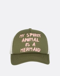 0 Girls' Ohana Trucker Hat Green GAHWQBOH Billabong