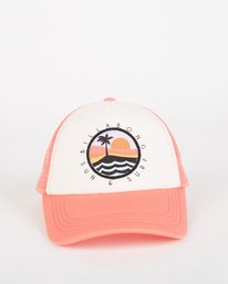 1 Girls' Ohana Trucker Hat Pink GAHWQBOH Billabong