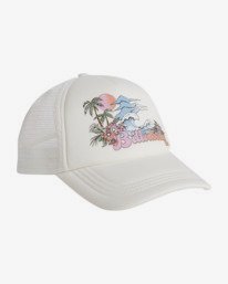 1 Girls' Ohana Trucker Hat Beige GAHWQBOH Billabong