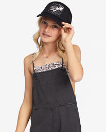 0 Girls' Ohana Trucker Hat Black GAHWQBOH Billabong