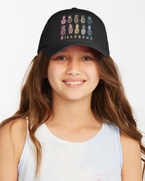 0 Girls' Ohana Trucker Hat Orange GAHWQBOH Billabong