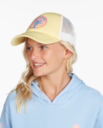 1 Girls' Ohana Trucker Hat Green GAHWQBOH Billabong